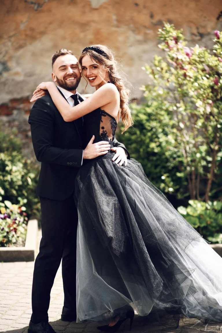The Allure of the Black Wedding Dress 26 black wedding dress