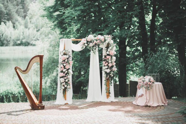 The Best Romantic Wedding Songs for your Special Day 28 harp at wedding