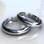 How to Clean a Platinum Ring, and When to Leave It to a Jeweller 2 plain Platinum Wedding bands