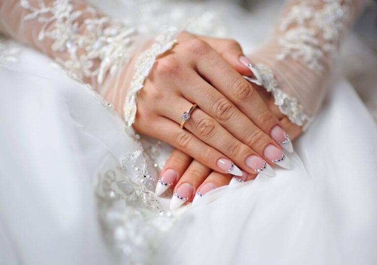 25 Wedding Nails Ideas and Designs Perfect for your Special Day 19 Wedding Nail Ideas for a bride