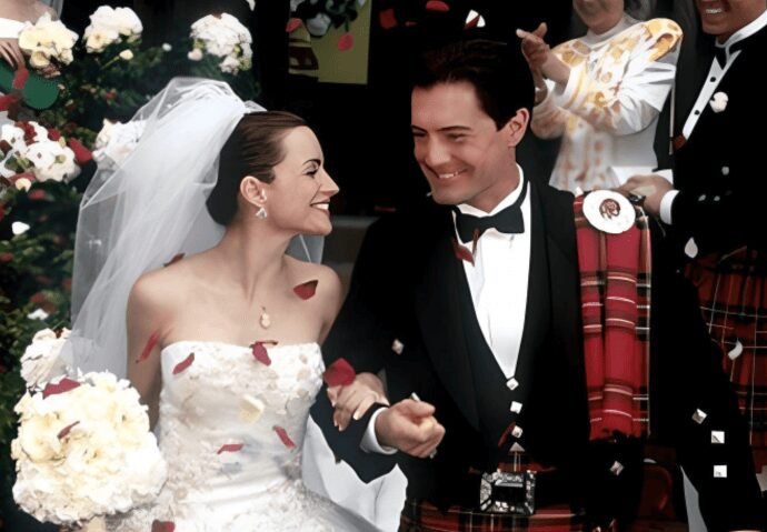 How to look like Charlotte York at your traditional wedding 2 SATC Charlotte York and Trey wedding