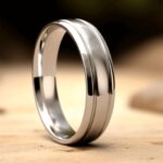 Tips for Choosing Unique Mens Wedding Rings 7 plain metal wedding band
