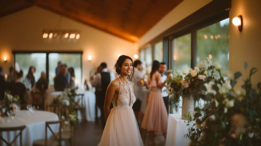 Our Favourite Wedding Afterparty Dresses 7 Lace and Tulle dress