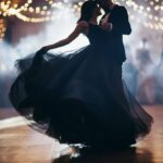 Our Favourite Wedding Afterparty Dresses 7 couple dancing at wedding