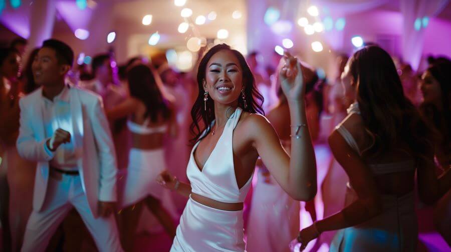 Our Favourite Wedding Afterparty Dresses 6 two peice jumpsuit