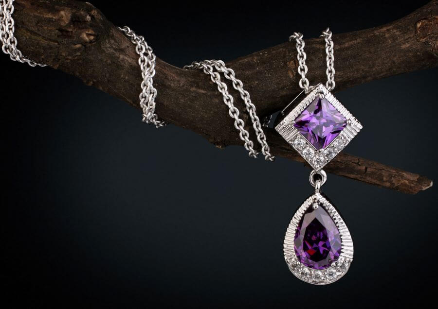 A Comprehensive Guide to Birthstones by Months 5 Amethyst earring