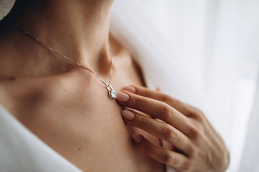 A Comprehensive Guide to Birthstones by Months 8 Diamond pendant