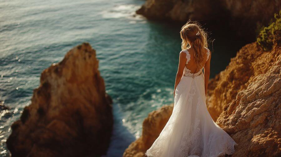 bride in portugal