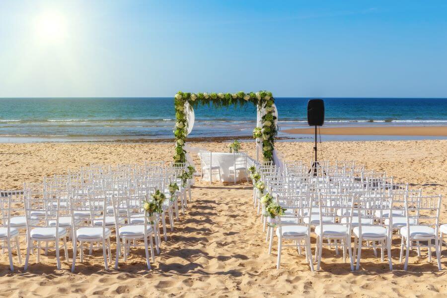 Destination Weddings in Portugal on the beach