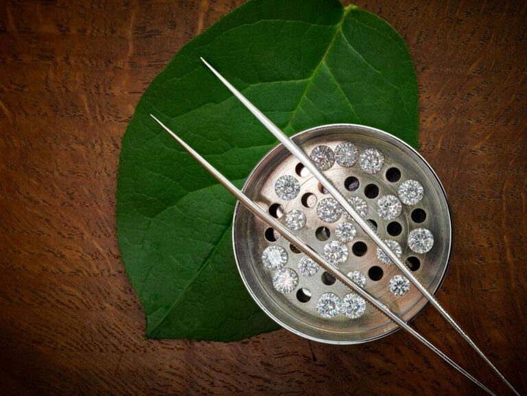 ethical bag grown diamonds